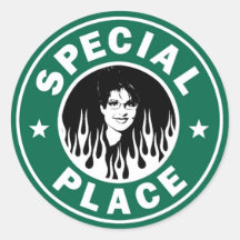 Special Place In Hell Round Sticker