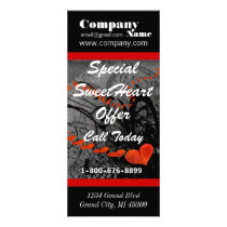 Special SweetHeart Sale Boutique Rack Card