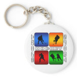 Spectacular Hockey Keychain