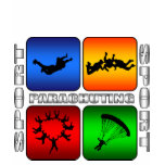 Spectacular Parachuting t-shirts