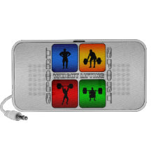 Spectacular Weight Lifting Mini Speaker