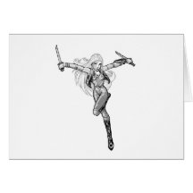 SpectreF Greeting Card