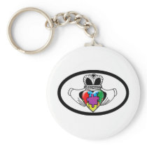 Spectrum Claddagh Key Chains