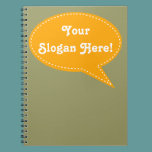 Speech Bubble (Orange) notebooks