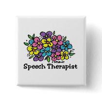 Speech Therapist Blooms1 Button