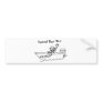 Speed Boat Bot Bumper Stickers