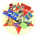 Speed Demon Baby Boomer stickers