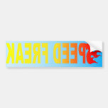 SPEED FREAK1 BUMPER STICKERS