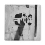 speed gun camera graffiti art fridge magnet