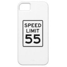 Speed Limit 55 MPH Sign iPhone 5 Cover