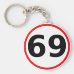 Speed Limit Keychain