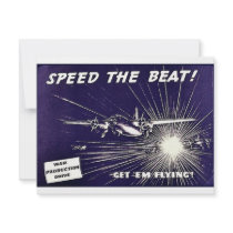 Speed The Beat Custom Invitation