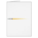 Speeding Bullet Greeting Card