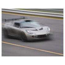 Speeding Sports Car Flyer