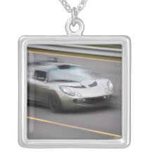 Speeding Sports Car Necklaces