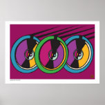 Speeding Wheels-Print