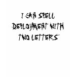 Spell Deployment t-shirts