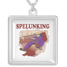 Spelunking 9 custom necklace