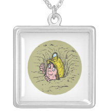 Spelunking Personalized Necklace