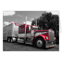 Spencer Kenworth W900A Note Card