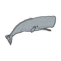 Sperm Whale Embroidered Shirt