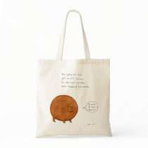 Spherical Bear - slim tote bag
