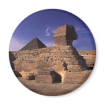 Sphinx and Pyramids at Giza Cairo Egypt magnets