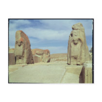 Sphinx gate, 1450-1200 BC Postcard