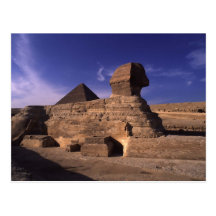 Sphinx Pyramid at Giza Postcards