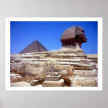 sphinx pyramid border print
