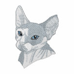 Sphynx Head embroidered shirts