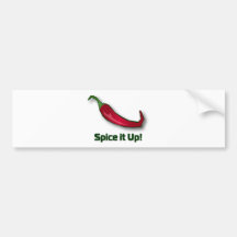 Spice-it-Up Bumper Sticker