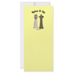 Spice It Up Salt and Pepper Dogs Rack Card Design