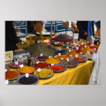 Spices, Market Day, Aix-en-Provence, France posters