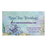 SpiceTree Weddings - Hydrangea Business Card
