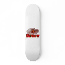 Spicy Cascabel Hot Pepper Design Skate Decks