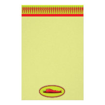 Spicy Chef Chilli Pepper Stationery