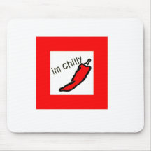 spicy red chilly mousepad