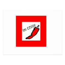 spicy red chilly postcards