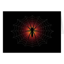 spider and web card