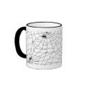 Spider and web mug