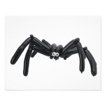 spider balloon custom announcement