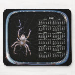 Spider Calendar framed~ mousepad