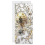 Spider Closeup Mystic Web Rack Card Template