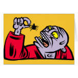 Spider Eater Greeting Card