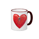 Spider Heart Mug