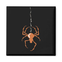 Spider on Strand (Orange) Magnets