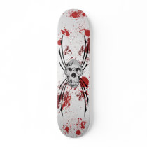 Spider Skull Skate Decks