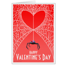 Spider Valentine's Day Card