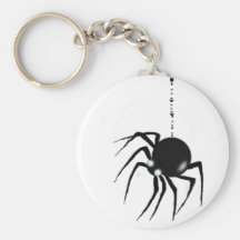 SPIDER & WEB by SHARON SHARPE Key Chain